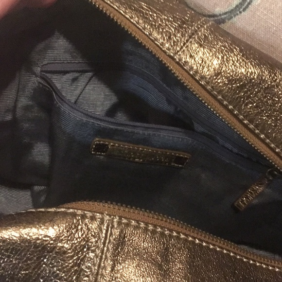 Elliot Lucca vintage gold Leather Bag - Picture 6 of 8